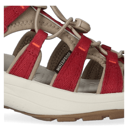 Astoria West Dames Wandelsandalen Merlot/Scarlet Ibis