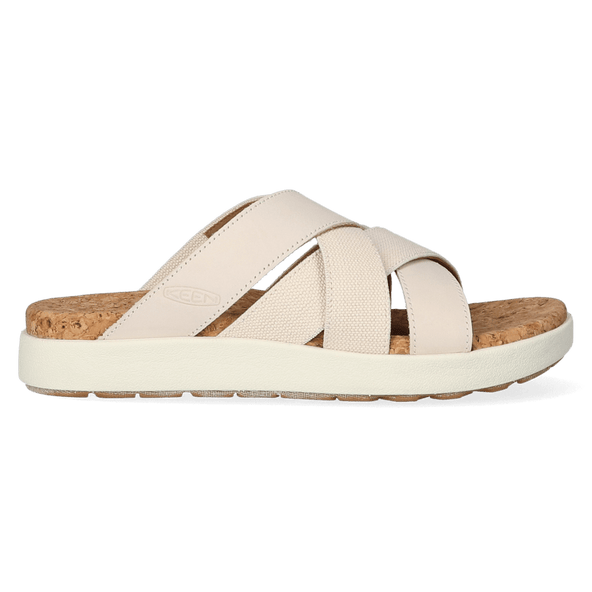 Elle Mixed Slide Dames Slippers Birch/Star White Elle Mixed Slide Dames Slippers Birch/Star White