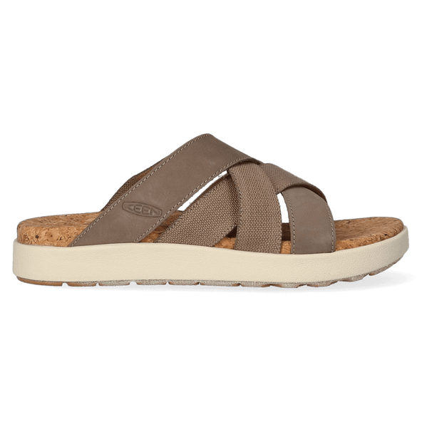 Elle Mixed Slide Dames Slippers Brindle/Birch Elle Mixed Slide Dames Slippers Brindle/Birch