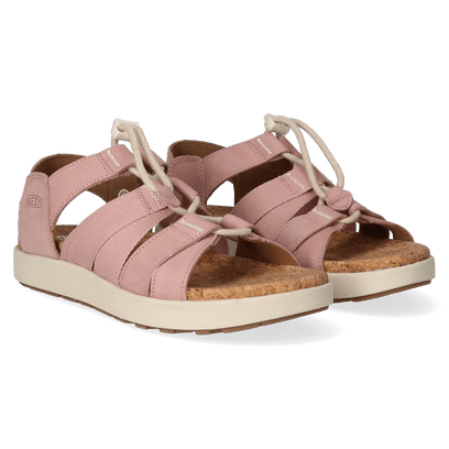 Elle Mixed Strap Dames Sandalen Fawn/Birch