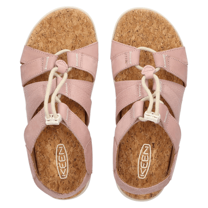 Elle Mixed Strap Dames Sandalen Fawn/Birch