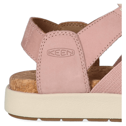 Elle Mixed Strap Dames Sandalen Fawn/Birch