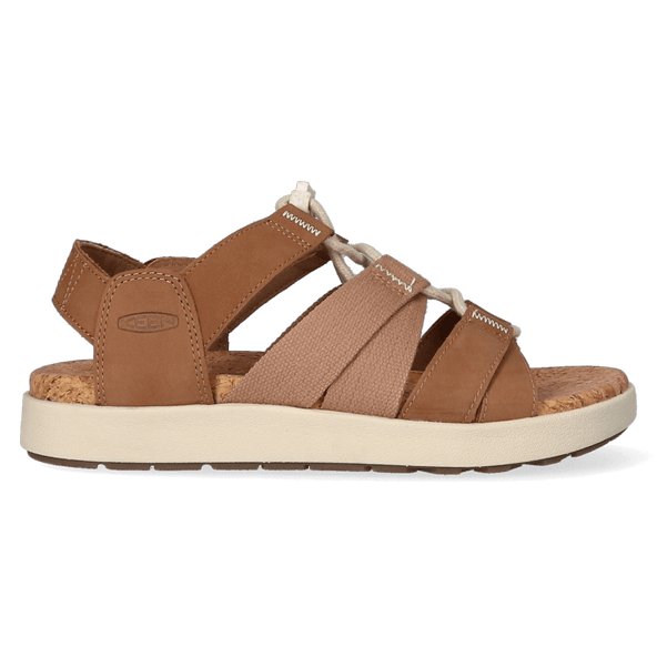 Elle Mixed Strap Dames Sandalen Toasted Coconut/Birch Elle Mixed Strap Dames Sandalen Toasted Coconut/Birch