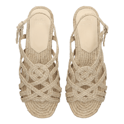 Karen Dames Espadrilles Natural