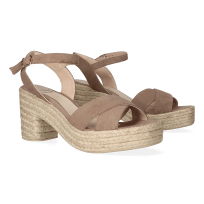 Kota-A Dames Espadrilles Taupe