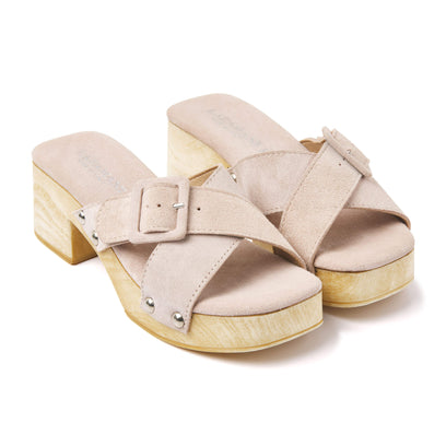 Dames Clogs 31.226 Nude