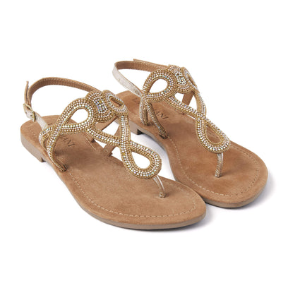 Dames Sandalen 33.510 Gold