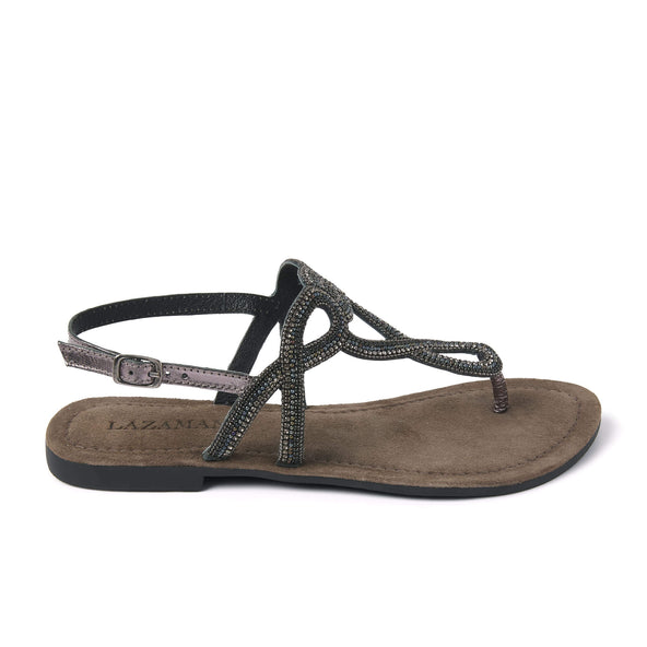 Dames Sandalen 33.510 Pewter Dames Sandalen 33.510 Pewter