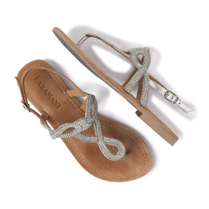 Dames Sandalen 33.510 Silver