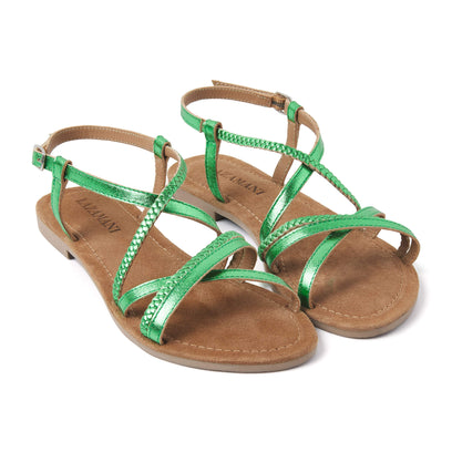 Dames Sandalen 33.523 Green