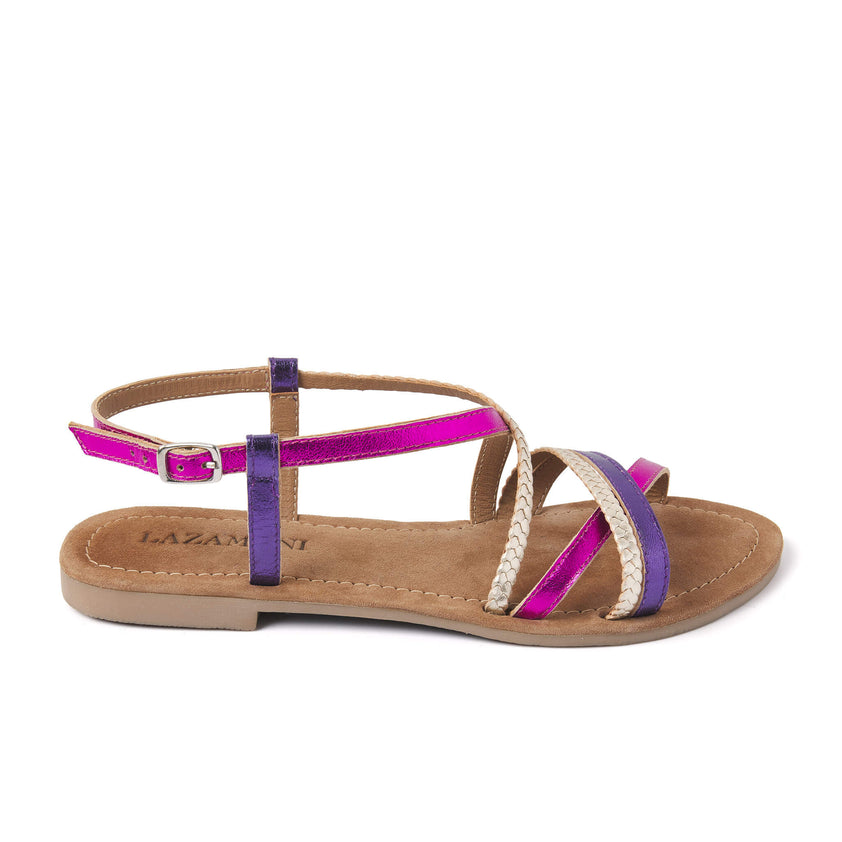 Dames Sandalen 33.524 Fuxia Multi