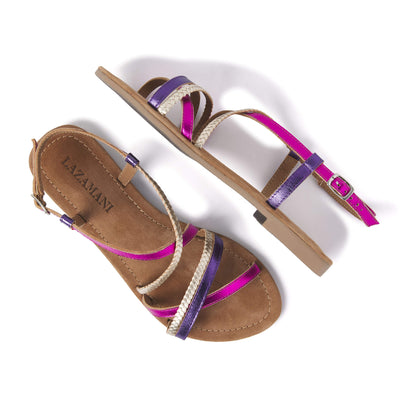 Dames Sandalen 33.524 Fuxia Multi