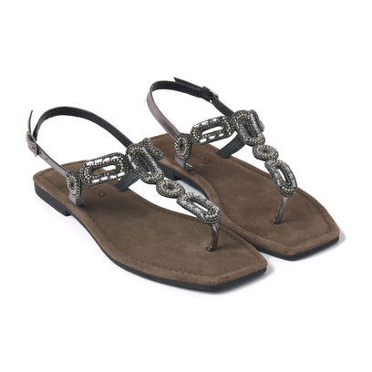 Dames Sandalen 33.540 Pewter