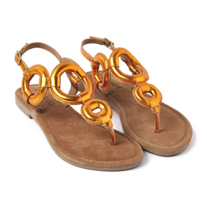 Dames Sandalen 33.543 Orange