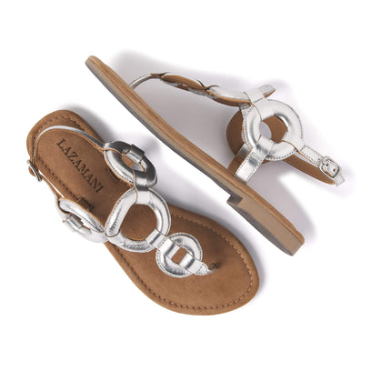 Dames Sandalen 33.543 Silver