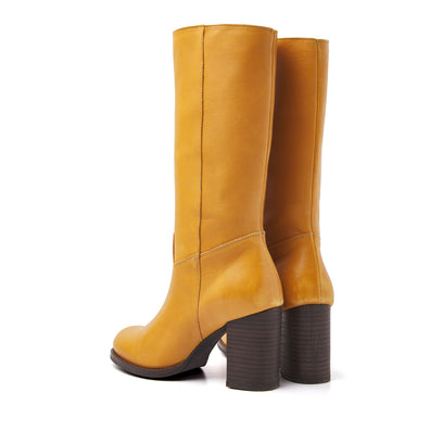 Dames Laarzen 57.264 Yellow