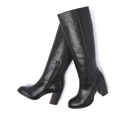 Damen Hoge Laarzen 57.306 Black