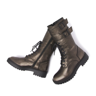 Dames Biker Boots 67.032 Bronze