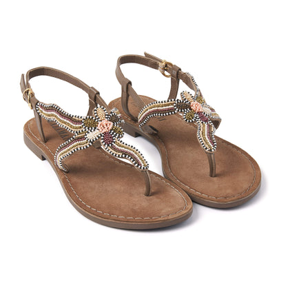 Dames Sandalen 75.298 Taupe