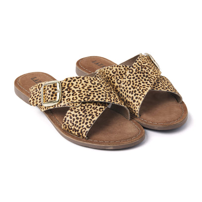 Dames Slippers 75.323 Leopard