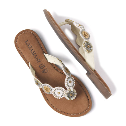 Dames Slippers 75.451 Off-White