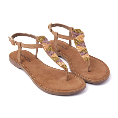 Dames Sandalen 75.815 Taupe