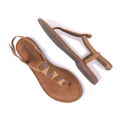 Dames Sandalen 75.815 Taupe