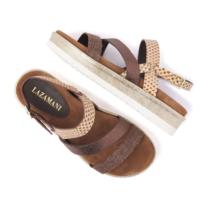 Dames Sandalen 75.827 Brown