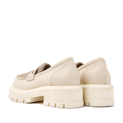 Dames Loafers 85.383 Cream