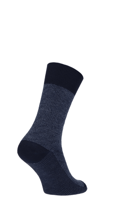 Fiber Optics Herensokken Navy