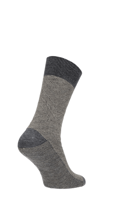 Fiber Optics Herensokken Grey