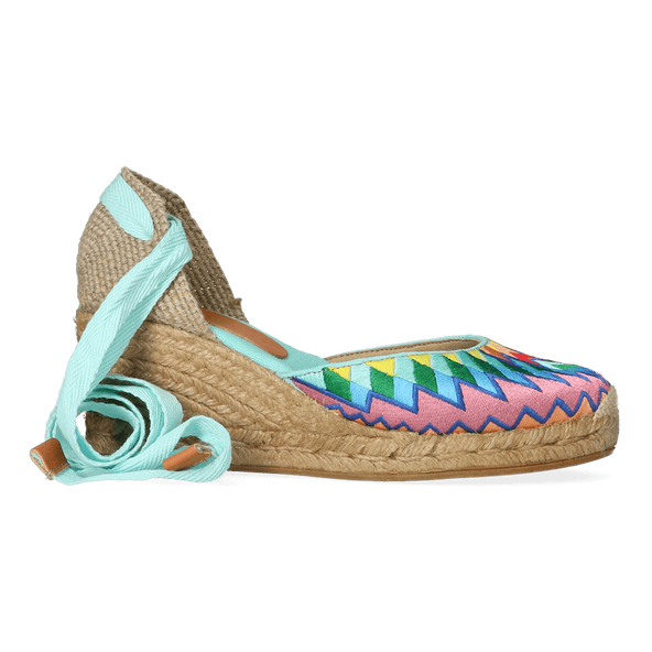 Lolita Canvas Dames Espadrilles Rainbow Lolita Canvas Dames Espadrilles Rainbow