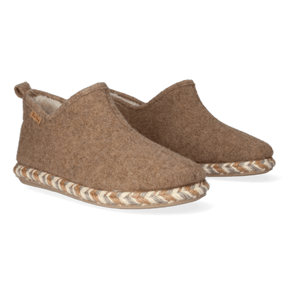 Maia-FP Dames Pantoffels Taupe