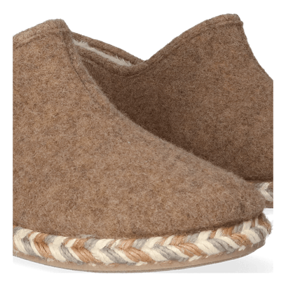 Maia-FP Dames Pantoffels Taupe