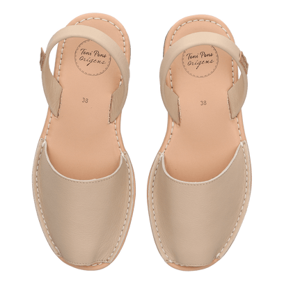 Mao-P Dames Sandalen Beige