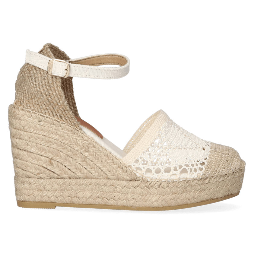 Mariona Dames Espadrilles Cru