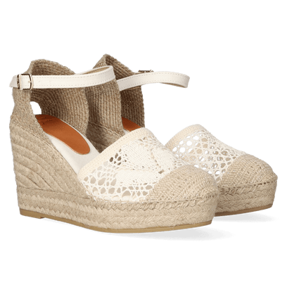 Mariona Dames Espadrilles Cru
