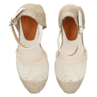 Mariona Dames Espadrilles Cru