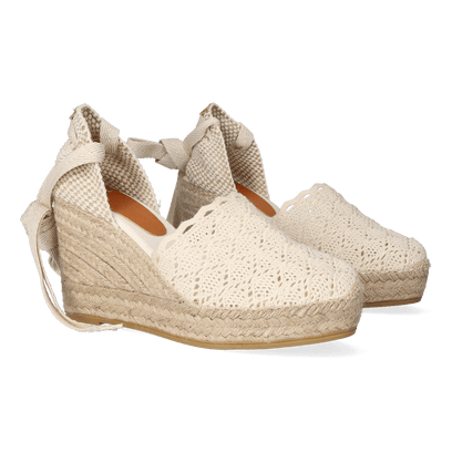 Martina Dames Espadrilles Cru