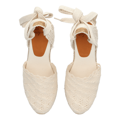 Martina Dames Espadrilles Cru