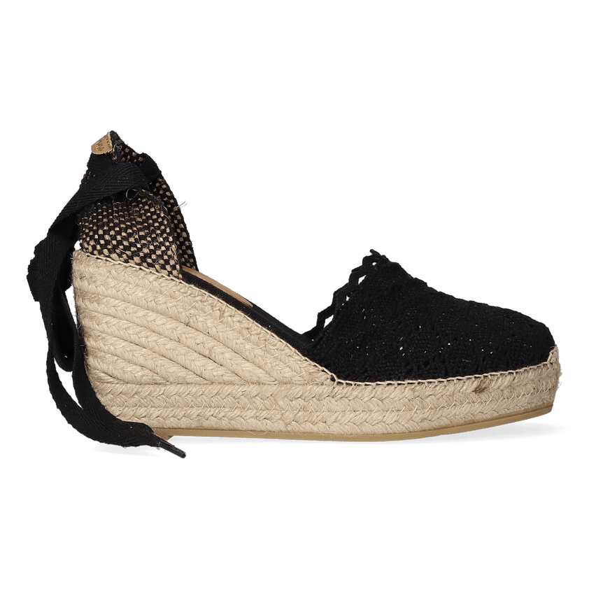 Martina Dames Espadrilles Negre