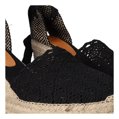 Martina Dames Espadrilles Negre