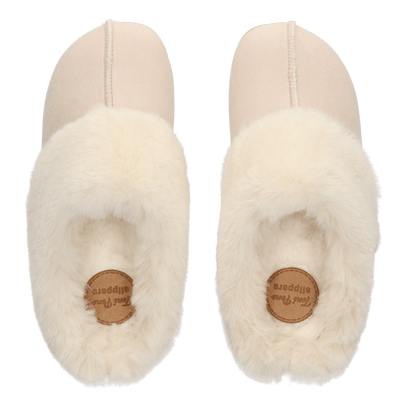 Milan-TL Dames Pantoffels Cru