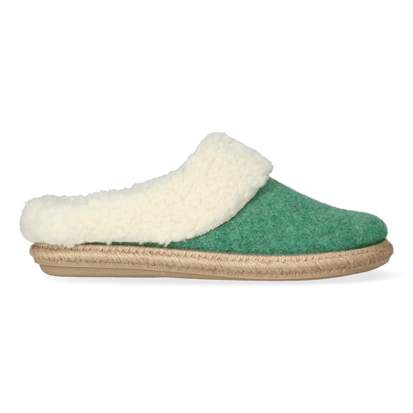 Miri-BF Dames Pantoffels Menta