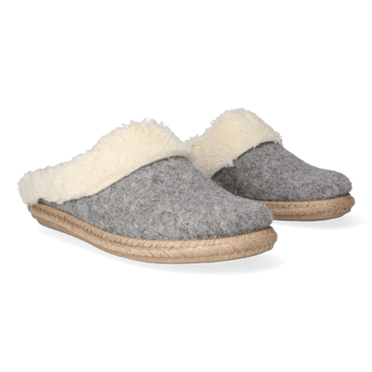 Miri-BF Dames Pantoffels Gris