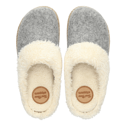 Miri-BF Dames Pantoffels Gris