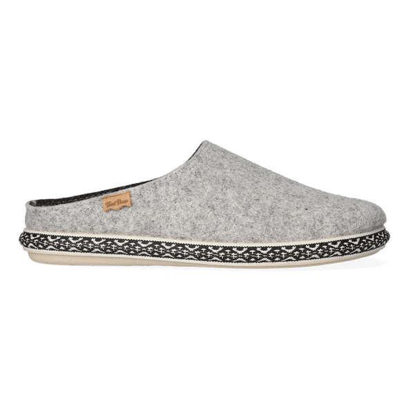 Miri-CD Dames Pantoffels Gris Double Miri-CD Dames Pantoffels Gris Double