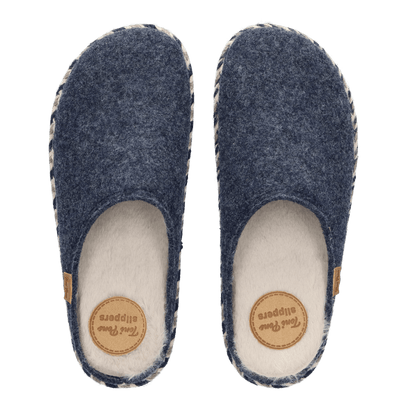 Miri-FP Dames Sloffen Blau