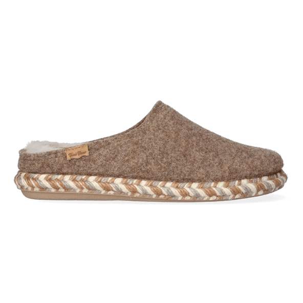 Miri-FP Dames Sloffen Taupe Miri-FP Dames Sloffen Taupe