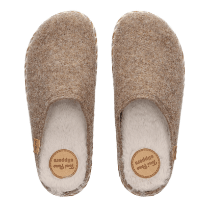 Miri-FP Dames Sloffen Taupe